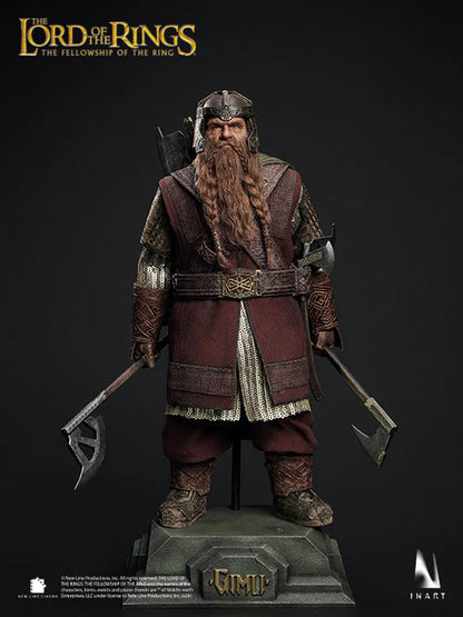 Preventa Figura GIMLI (Cabello enraizado) - The Lord of the Rings: The Fellowship of the Ring marca INART A033 Queen Studio escala 1/6