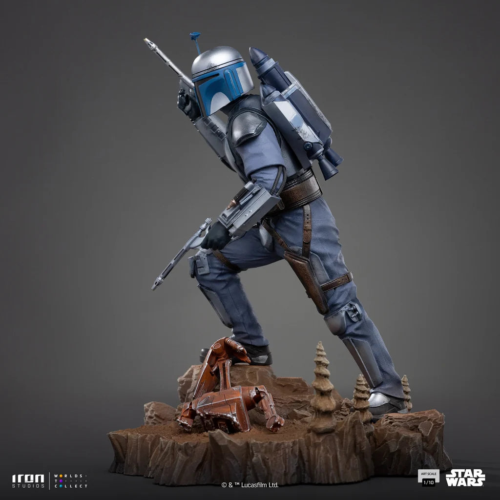 Preventa Estatua Jango Fett - Star Wars: Attack of the Clones marca Iron Studios escala de arte 1/10