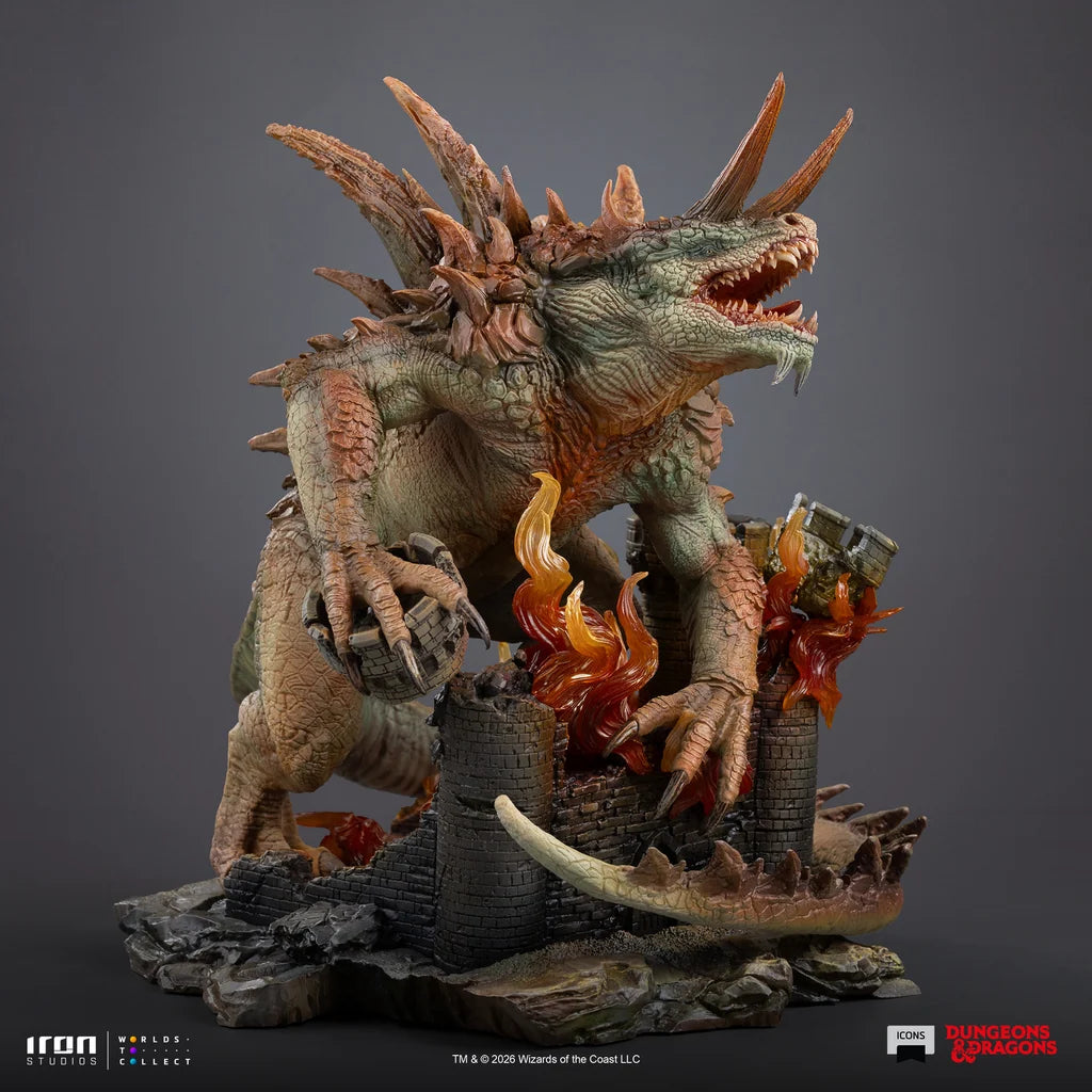 Preventa Estatua Tarrasque - ICONS - Dungeons & Dragons marca Iron Studios escala de arte 1/10