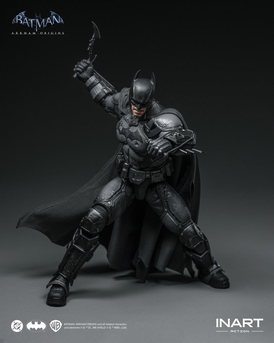 Preventa Figura BATMAN (Battle Damaged version) - Batman Arkham Origins marca INART G0007 escala 1/12