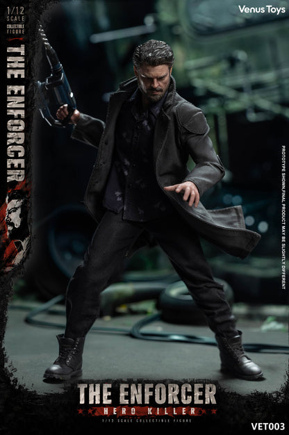 Preventa Figura The Enforcer marca Venus Toys VET003 escala 1/12