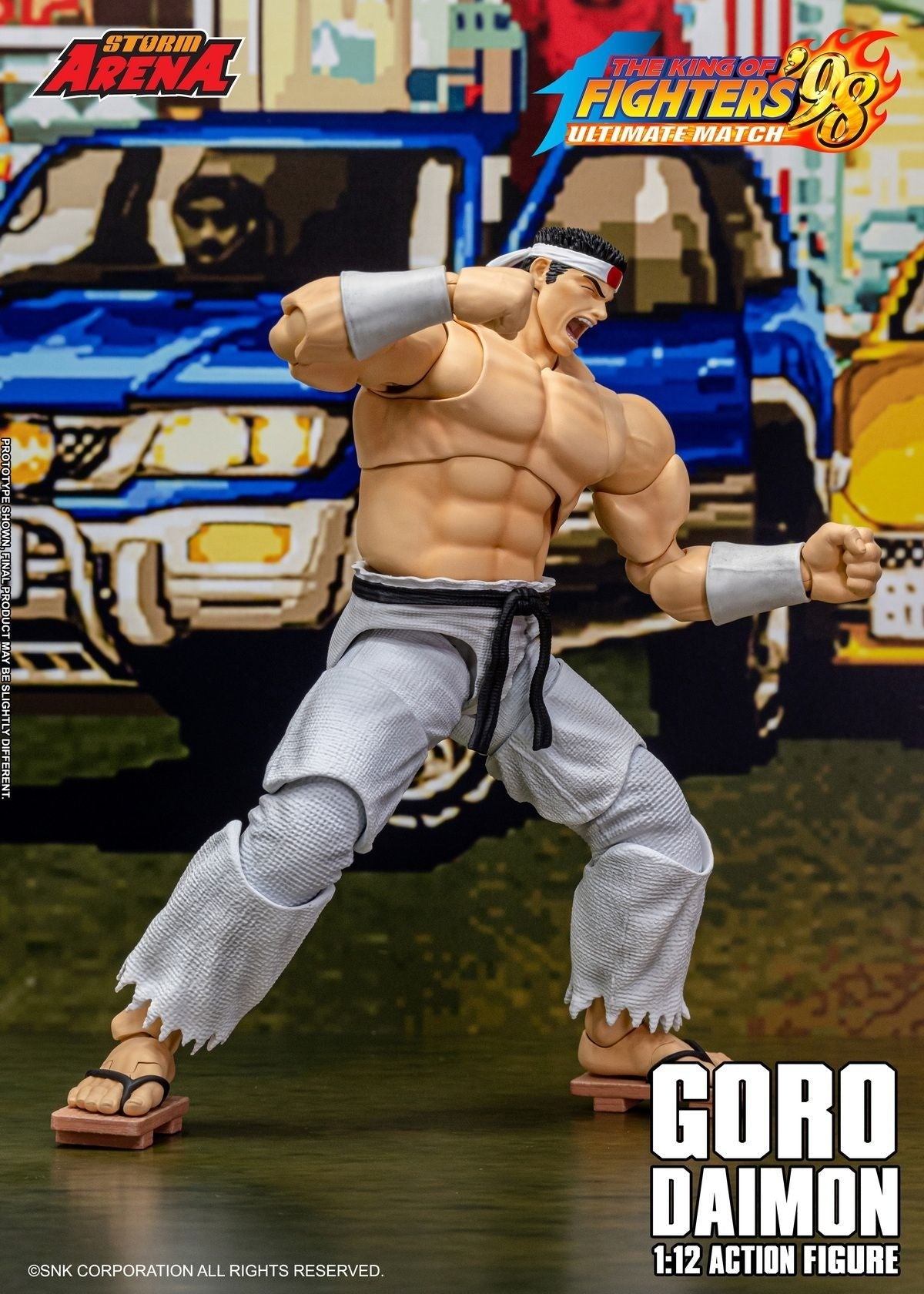 Preventa Figura Goro Daimon (Storm Arena) - The King of Fighters '98 Ultimate Match marca Storm Collectibles KFSA02 escala 1/12