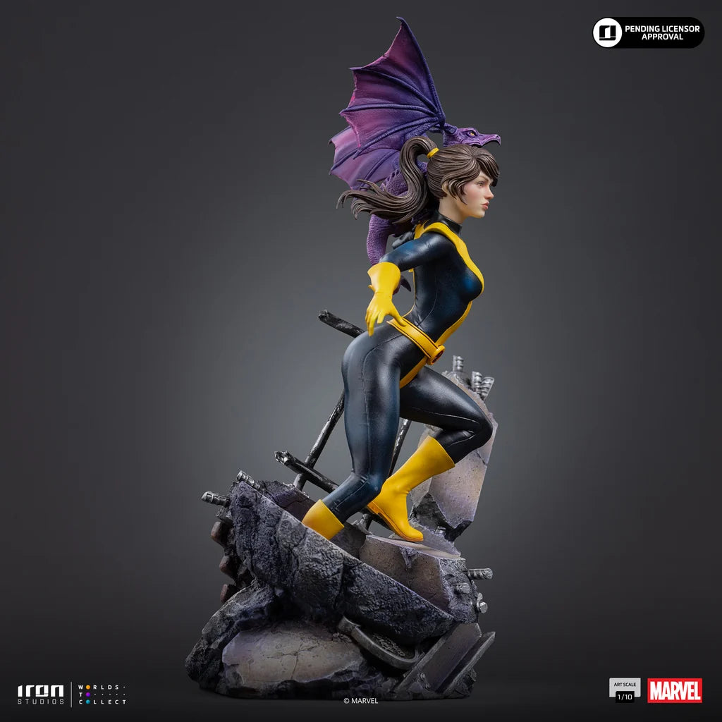 Preventa Estatua Kitty Pryde & Lockheed - X-Men Comics - Battle Diorama Series marca Iron Studios escala de arte 1/10