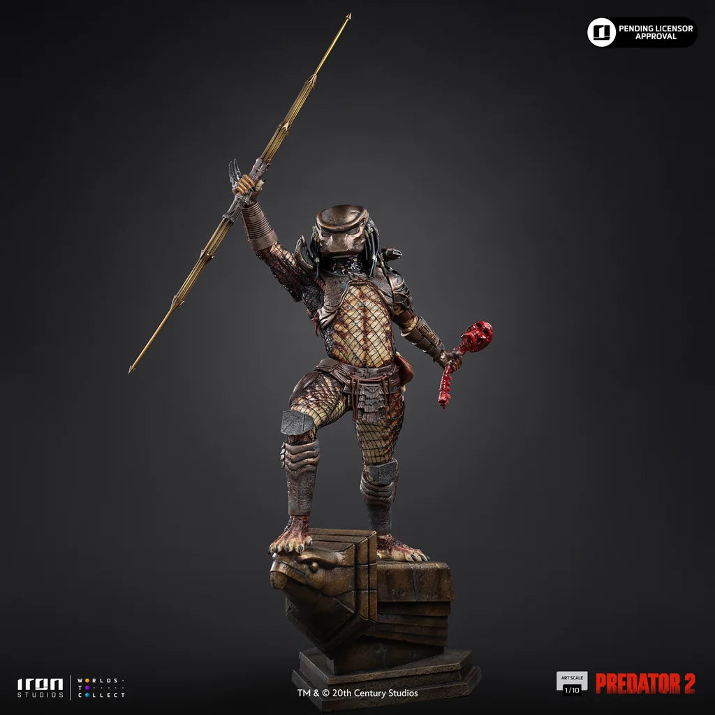 Preventa Estatua City Hunter Predator - Predator 2 marca Iron Studios escala de arte 1/10