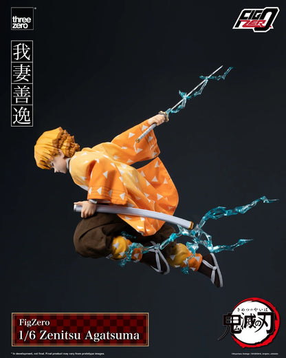 Preventa Figura Zenitsu Agatsuma - Demon Slayer: Kimetsu no Yaiba - FigZero marca Threezero 3Z0699 escala 1/6