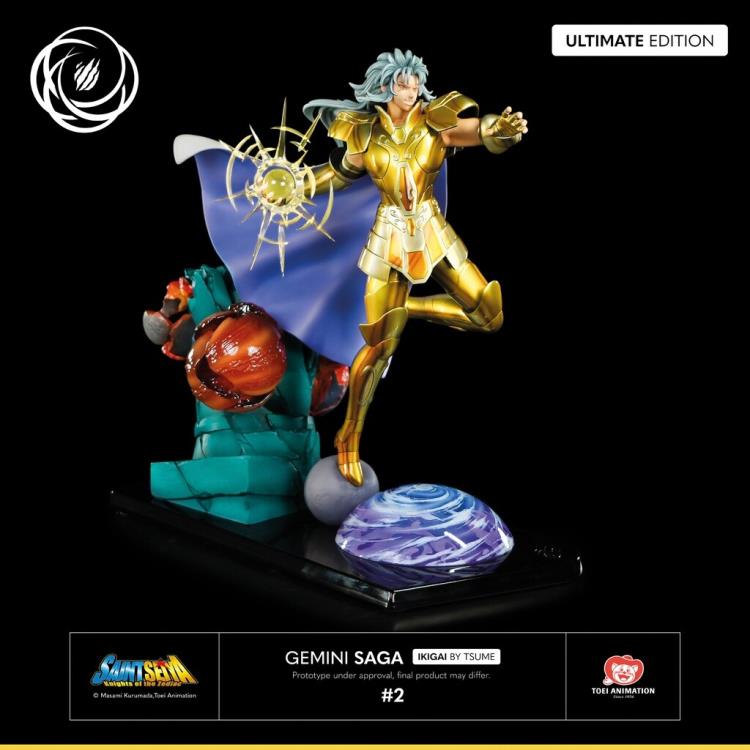 Pedido Estatua Gemini SAGA (Limited Edition) - Saint Seiya Ikigai marca TSUME a escala 1/6 (37 cm)