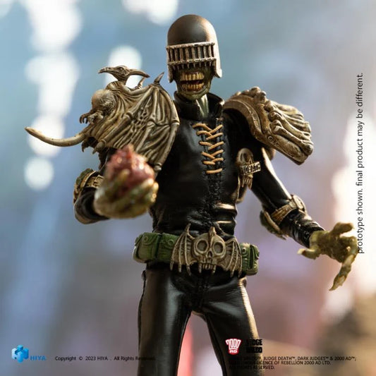 Preventa Figura Judge Death - 2000 AD Exquisite Super Series marca HIYA ESJ0054 escala 1/12