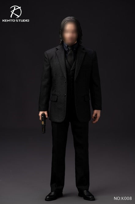 Pedido Set Killer Suit / Traje de asesino con cuerpo marca Kento Studio K008 escala 1/6