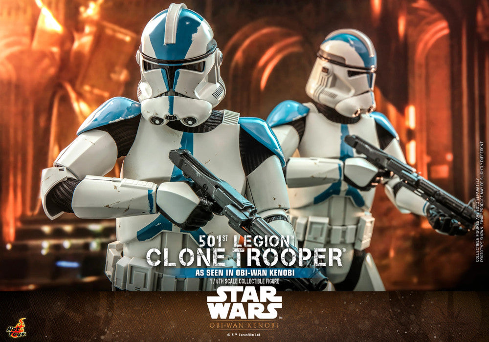 Pedido Figura 501st Legion Clone Trooper - Star Wars: Obi-Wan Kenobi series marca Hot Toys TMS092 escala 1/6