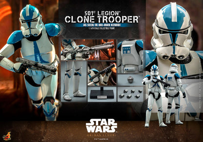 Pedido Figura 501st Legion Clone Trooper - Star Wars: Obi-Wan Kenobi series marca Hot Toys TMS092 escala 1/6