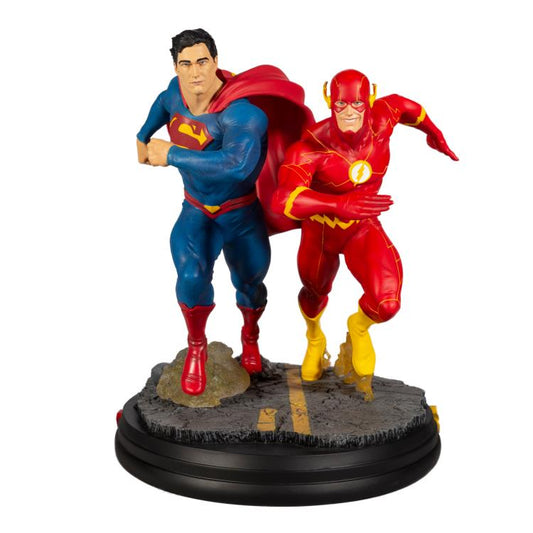Pedido Estatua Superman vs. The Flash (Edición limitada) (Poliresina) - DC Comics - marca McFarlane Toys x DC Direct escala 1/8