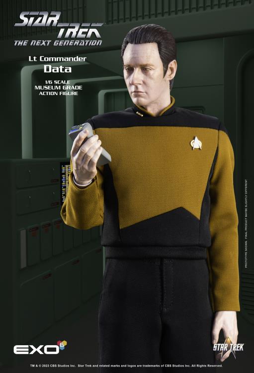 Pedido Figura Lt. Commander Data (Standard version) - Star Trek: The Next Generation marca EXO-6 EXO-01-073S escala 1/6