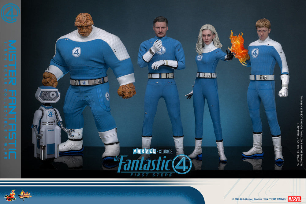 Preventa Figura Mister Fantastic / Señor Fantástico - The Fantastic Four: First Steps marca Hot Toys MMS821 escala 1/6