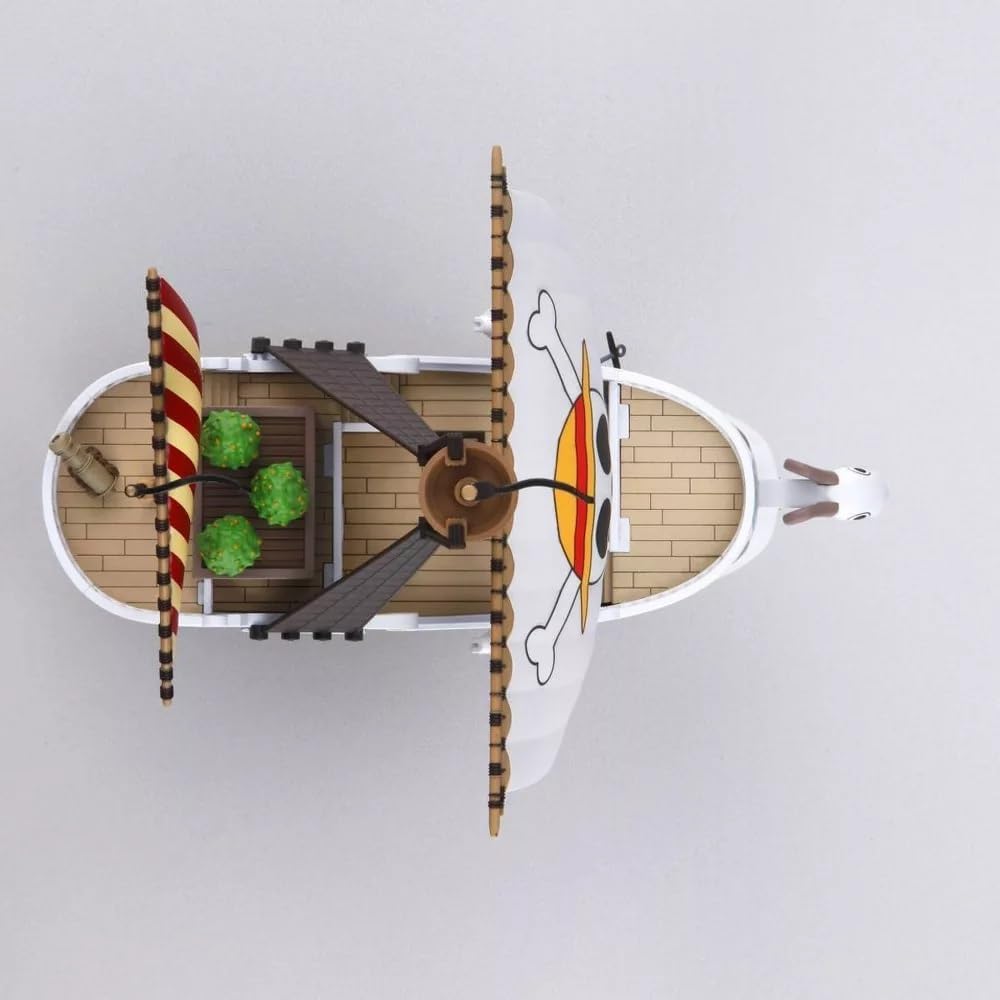[EN STOCK] Model Kit Barco Going Merry - One Piece (Netflix) - Grand Ship Collection 3L marca Bandai Namco (15 cm)