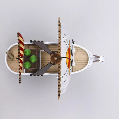 [EN STOCK] Model Kit Barco Going Merry - One Piece (Netflix) - Grand Ship Collection 3L marca Bandai Namco (15 cm)
