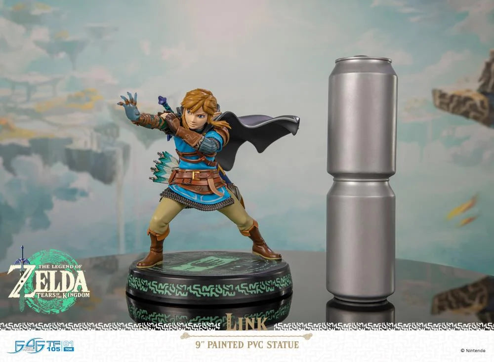 Pedido Estatua LINK - The Legend of Zelda: Tears of the Kingdom marca First 4 Figures (23 cm)