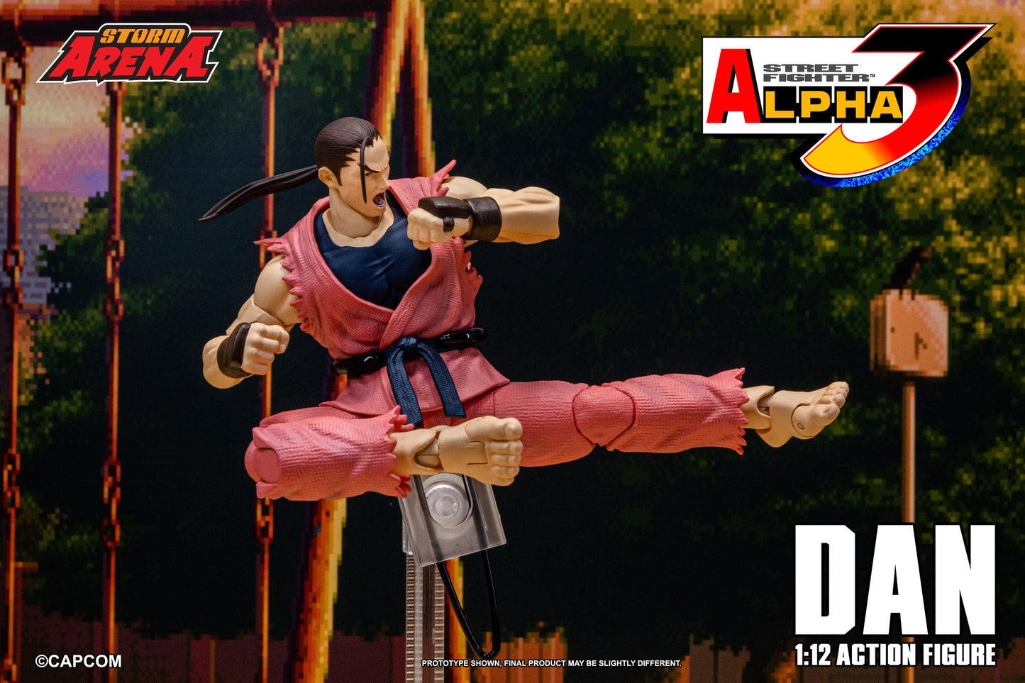 Preventa Figura DAN (Storm Arena) - Street Fighter Alpha 3 marca Storm Collectibles SFSA04 escala 1/12
