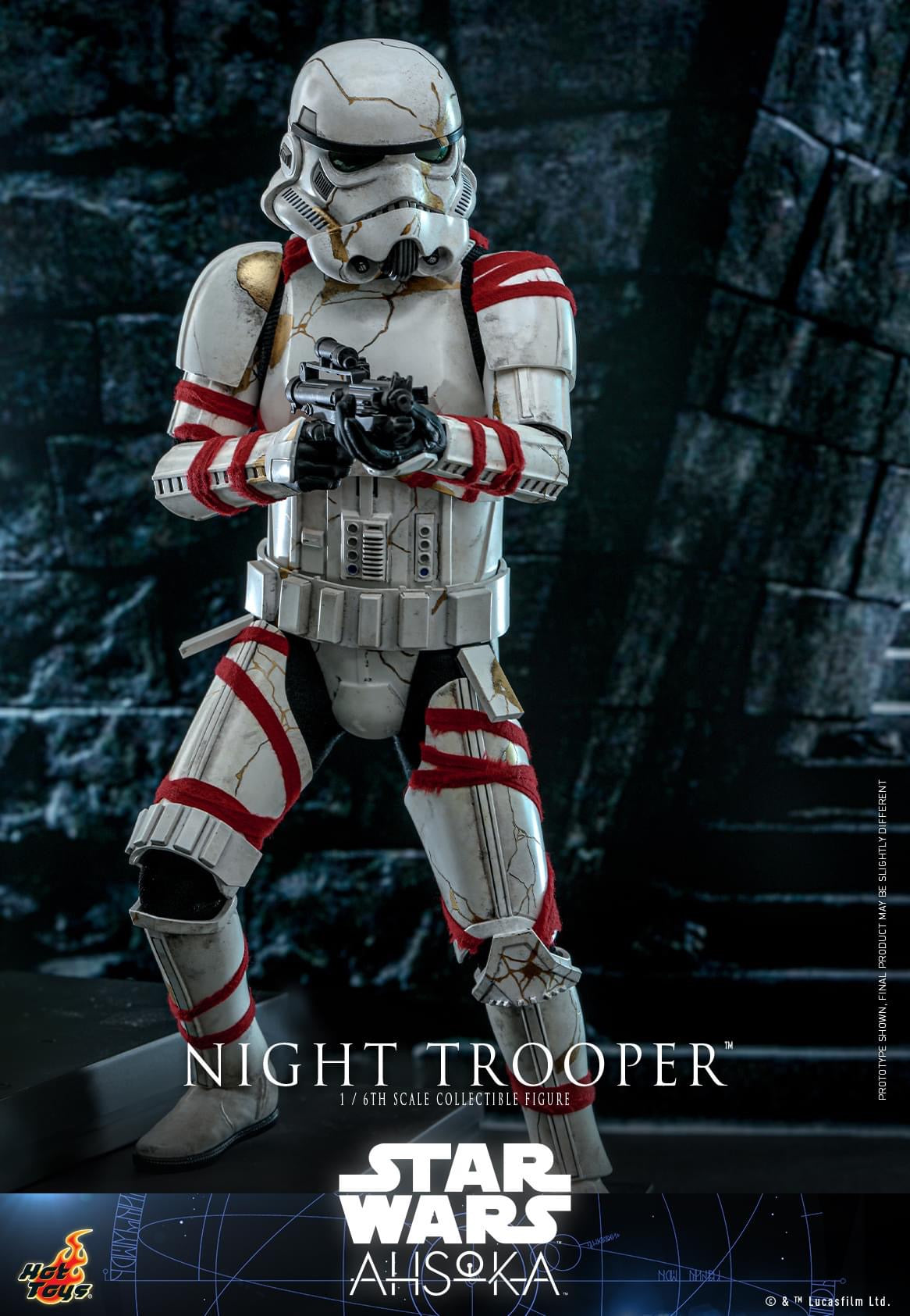 Preventa Figura NIGHT TROOPER ™ - Star Wars: Ahsoka ™ marca Hot Toys TMS121 escala 1/6