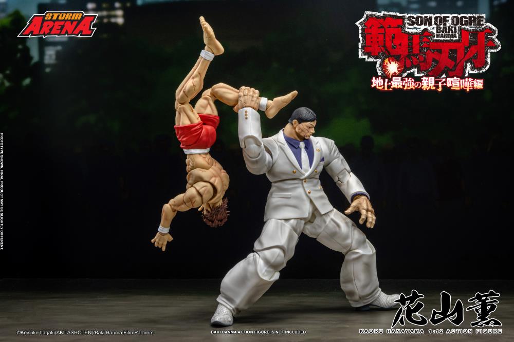 Preventa Figura Kaoru Hanayama (Storm Arena) - Baki Hanma: Son of Ogre marca Storm Collectibles escala 1/12