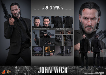 Preventa Figura JOHN WICK - John Wick marca Hot Toys MMS832 escala 1/6