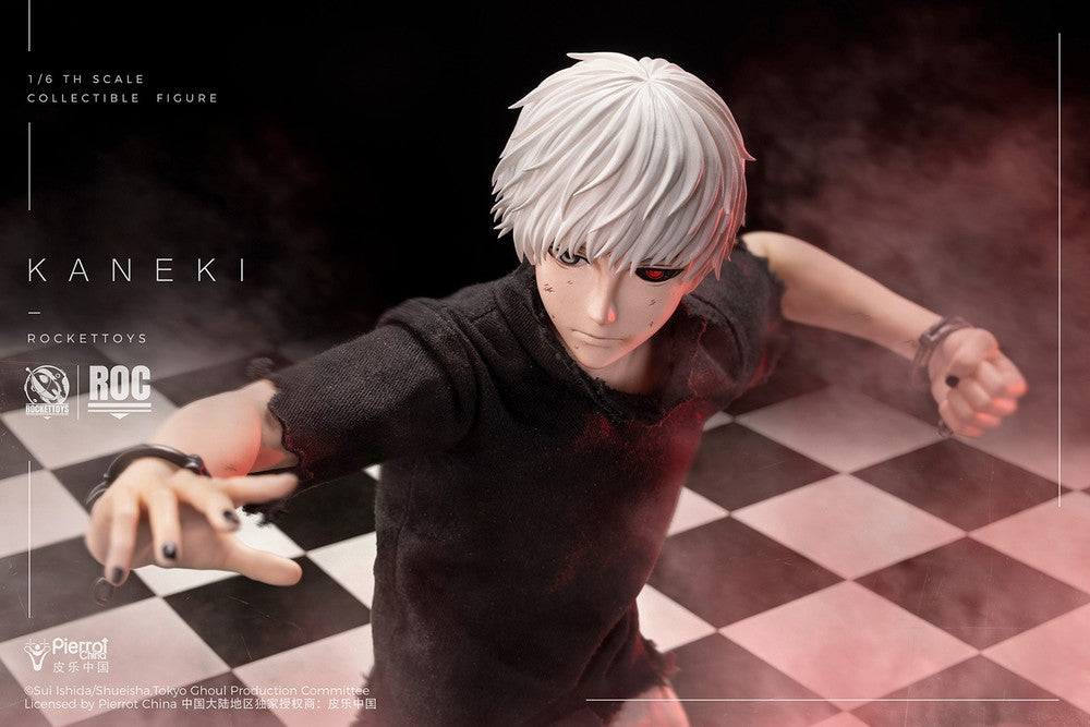 Preventa Figura KANEKI (Awakening Version) - Tokyo Ghoul marca Rocket Toys ROC-024 escala 1/6