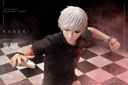 Preventa Figura KANEKI (Awakening Version) - Tokyo Ghoul marca Rocket Toys ROC-024 escala 1/6