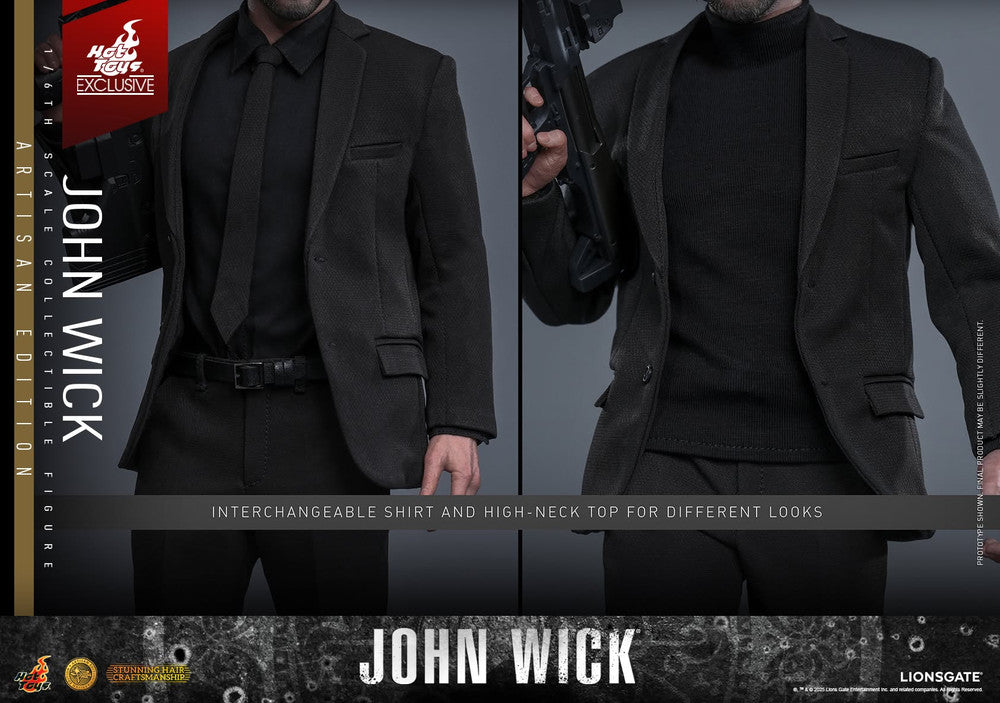 Pedido Figura JOHN WICK (Artisan Edition) - John Wick marca Hot Toys MMS833AE escala 1/6
