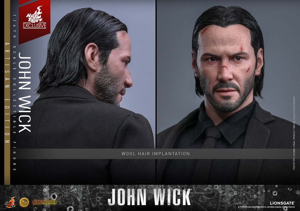 Pedido Figura JOHN WICK (Artisan Edition) - John Wick marca Hot Toys MMS833AE escala 1/6