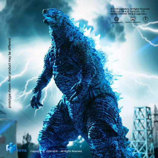 Preventa Figura Godzilla Energized (Exclusiva PX Previews) - Godzilla x Kong: The New Empire - Exquisite Basic marca HIYA EBG0187 sin escala (18 cm)