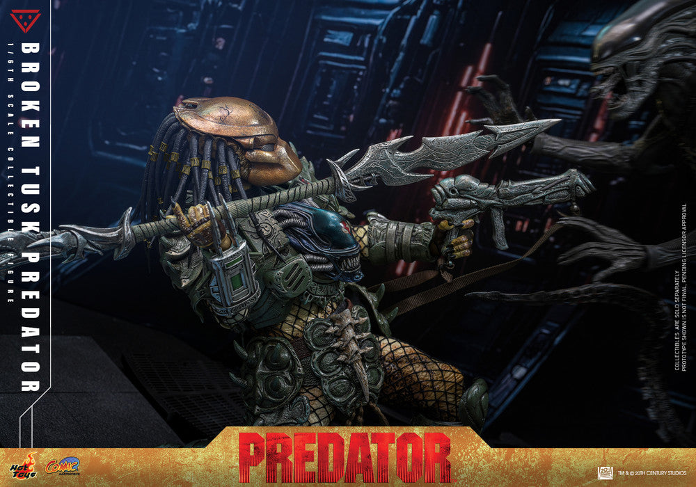 Preventa Figura Broken Tusk - Predator marca Hot Toys CMS029 escala 1/6
