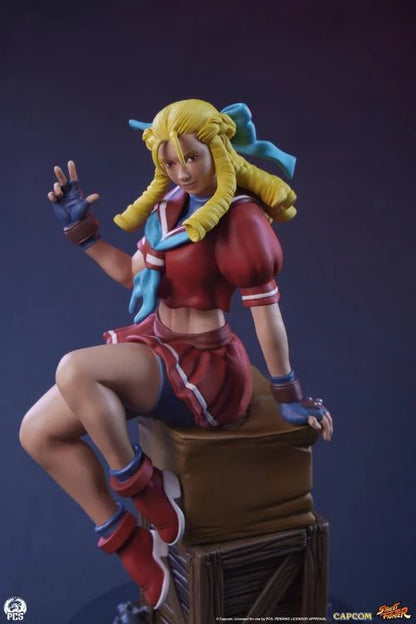 Preventa Set Estatuas Karin y E. Honda - Street Jam - Street Fighter marca PCS Collectibles escala 1/10