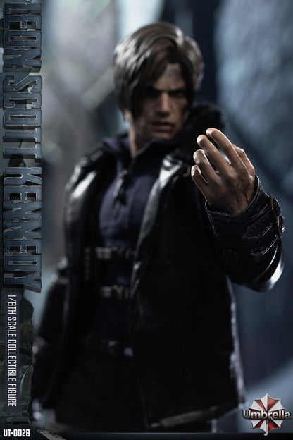 Preventa Figura Agent Leon (Sculpted Hair Version) marca Umbrella UT-002B escala 1/6