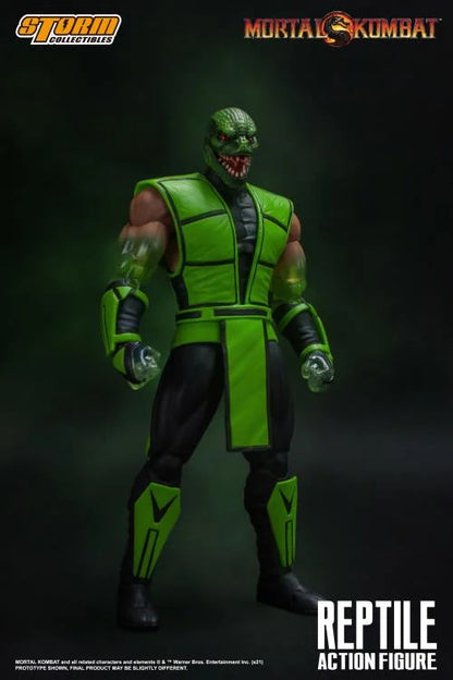 Pedido Figura Reptile (Exclusive) - Mortal Kombat marca Storm Collectibles escala pequeña 1/12