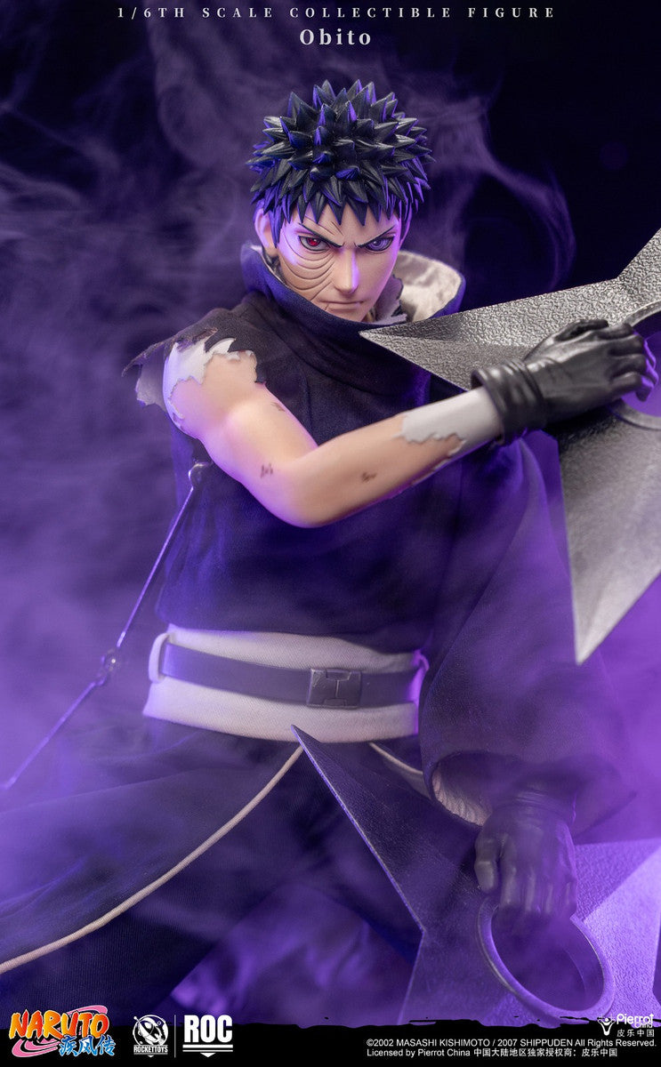 Preventa Figura Obito Uchiha - Naruto Shippuden marca Rocket Toys ROC-022 escala 1/6