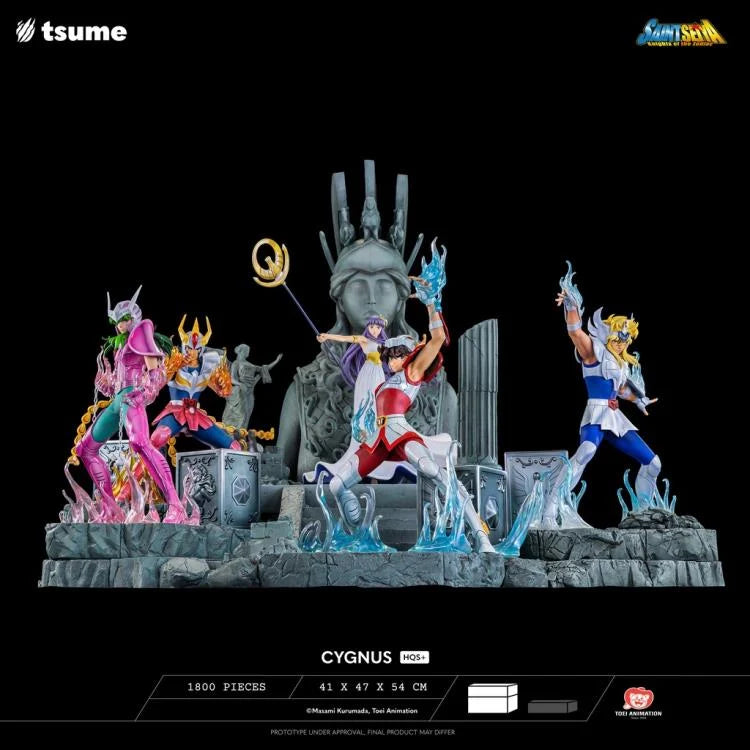 Preventa Estatua Cygnus HYOGA (Limited Edition) - Saint Seiya HQS Plus marca TSUME a escala 1/4 (54 cm)