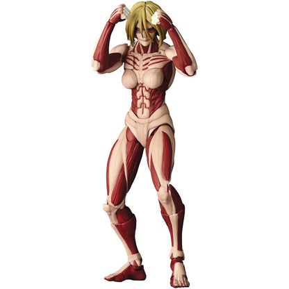 Preventa Figura Female Titan (Annie Leonhart) - Attack on Titan / Shingeki no Kyojin - Amazing Yamaguchi Revoltech marca Kaiyodo NR068 (16 cm)