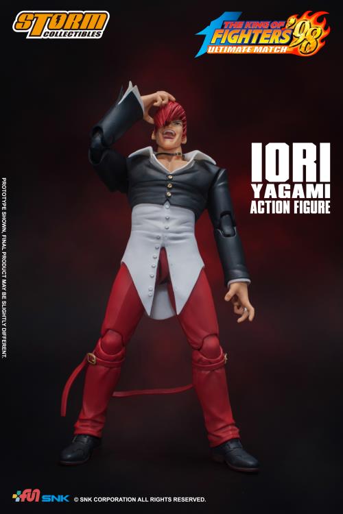 Preventa Figura Iori Yagami - The King of Fighters '98 marca Storm Collectibles SKKF03 escala pequeña 1/12