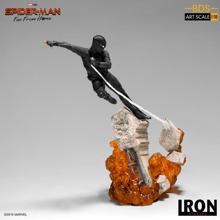 Pedido Estatua Spider-Man (Night-Monkey) - Spider-Man: Far From Home - Battle Diorama Series (BDS) marca Iron Studios escala de arte 1/10