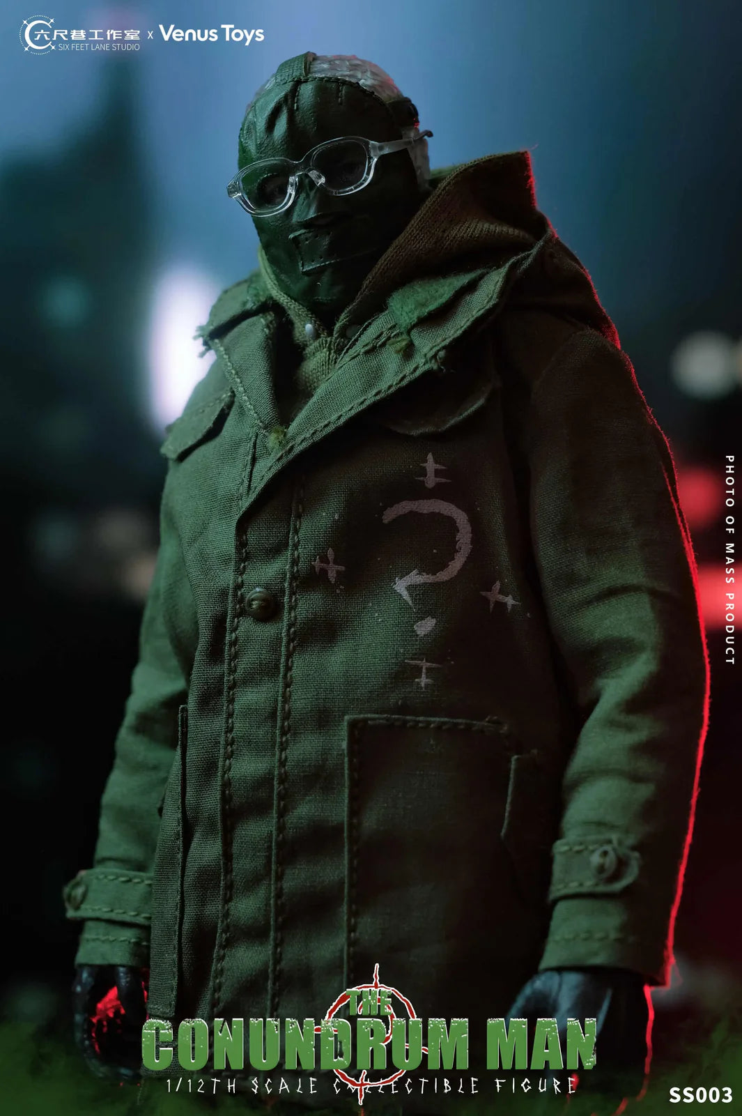 Pedido Figura The Conundrum Man marca Six Feet Lane Studio x Venus Toys SS003 escala 1/12