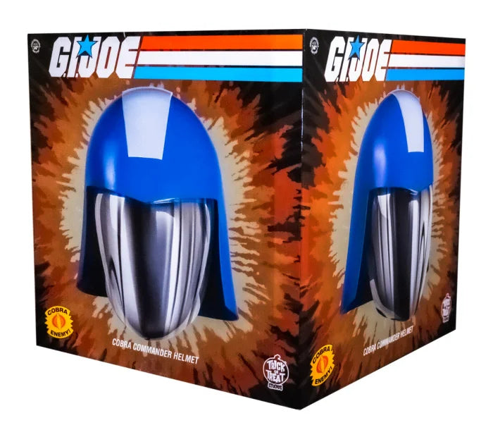 Preventa Casco del Cobra Commander - G.I. Joe marca Trick or Treat Studios escala real 1/1