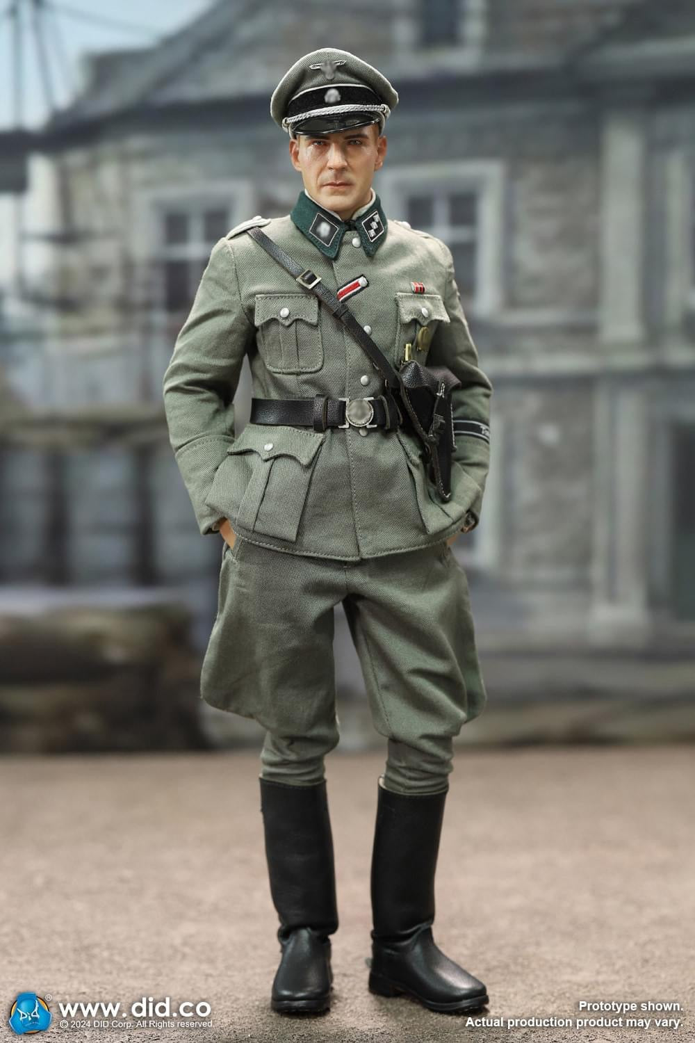 Preventa Figura Amon Göth - WWII German Officer marca DID D80178 escala 1/6