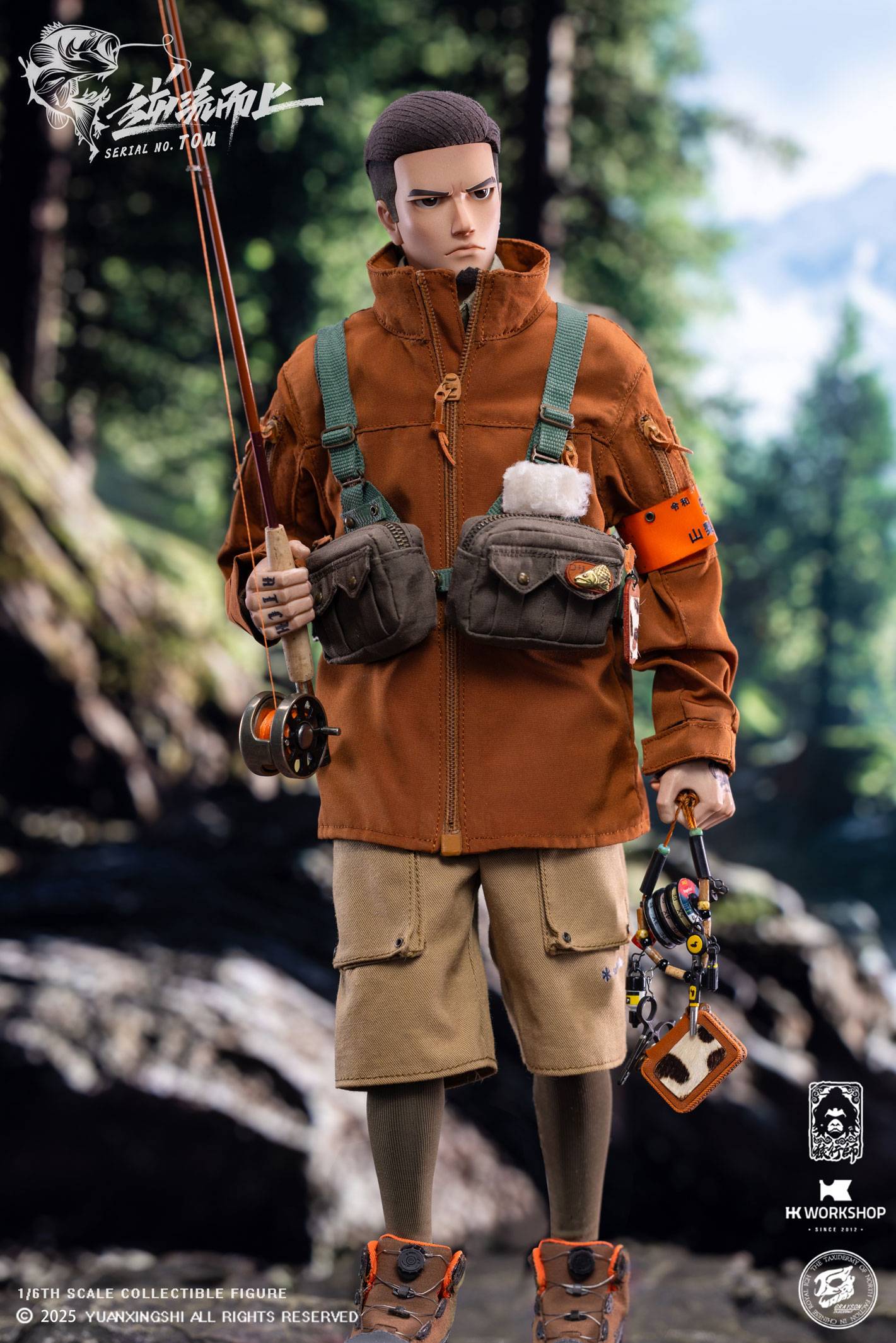 Preventa Figura Upstream/Fisherman Tom - Gongyushan Gathering Tide Series marca Yuanxingshi JC-009 escala 1/6