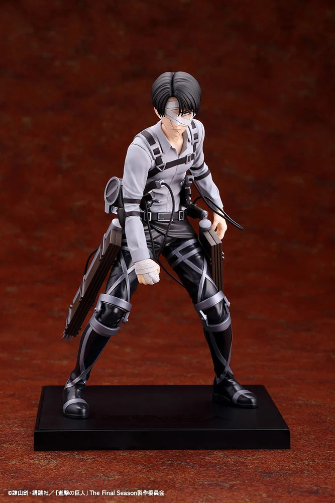 Preventa Estatua Levi Ackerman (The Final Season version) - Attack on Titan - Oshi Works marca Kotobukiya (19.5 cm)