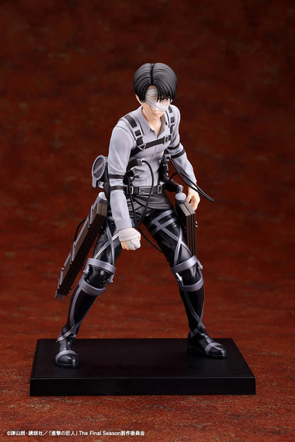 Preventa Estatua Levi Ackerman (The Final Season version) - Attack on Titan - Oshi Works marca Kotobukiya (19.5 cm)