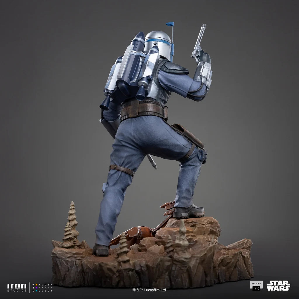 Preventa Estatua Jango Fett - Star Wars: Attack of the Clones marca Iron Studios escala de arte 1/10