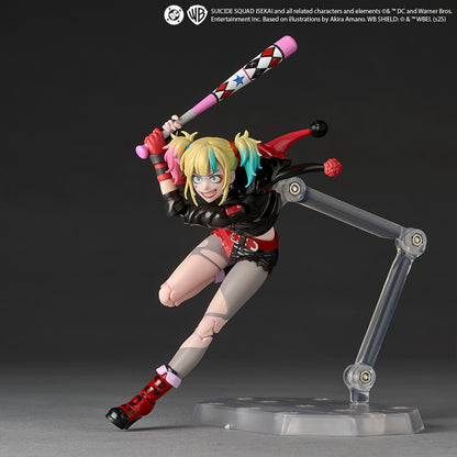 Pedido Figura Harley Quinn - Suicide Squad Isekai - Amazing Yamaguchi Revoltech marca Kaiyodo NR082 escala 1/12