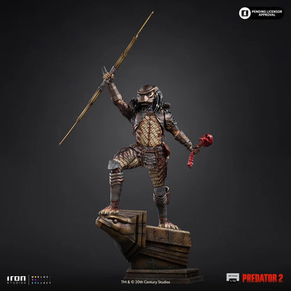 Preventa Estatua City Hunter Predator - Predator 2 marca Iron Studios escala de arte 1/10