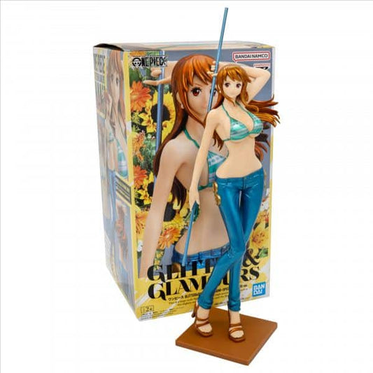 [EN STOCK] Estatua NAMI (Special color version A) - One Piece - Glitter & Glamours - Banpresto marca Bandai (27 cm)