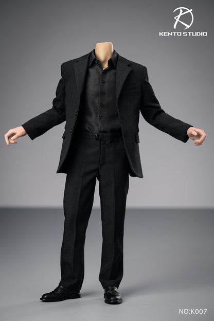 Pedido Set Bully Toby de traje negro con cuerpo marca Kento Studio K007 escala 1/6