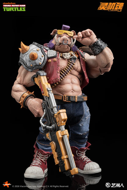 Preventa Figura Bebop - TMNT marca LINGJIHUN LJ004B escala 1/12